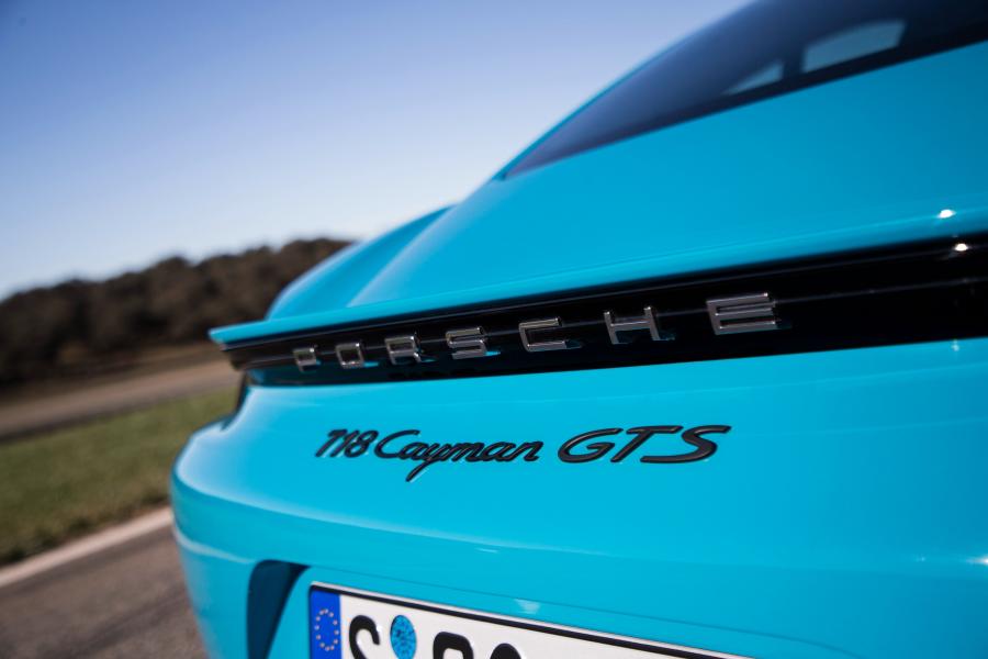 Логотип Porsche 718 Cayman GTS (982C) 2017 года  (WW) (фото 13 из 62)